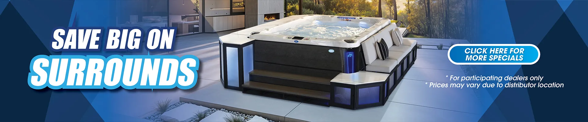 Calspas hot tub being used in a family setting - Mileto