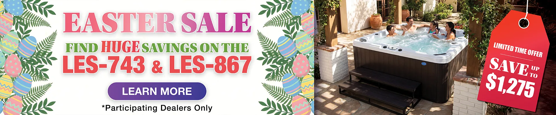 Calspas hot tub being used in a family setting - Mileto