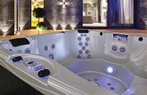 Perimeter LED Lighting - hot tubs spas for sale Mileto